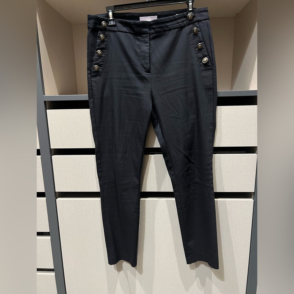 Loft The Sutton Skinny Pants size 10
